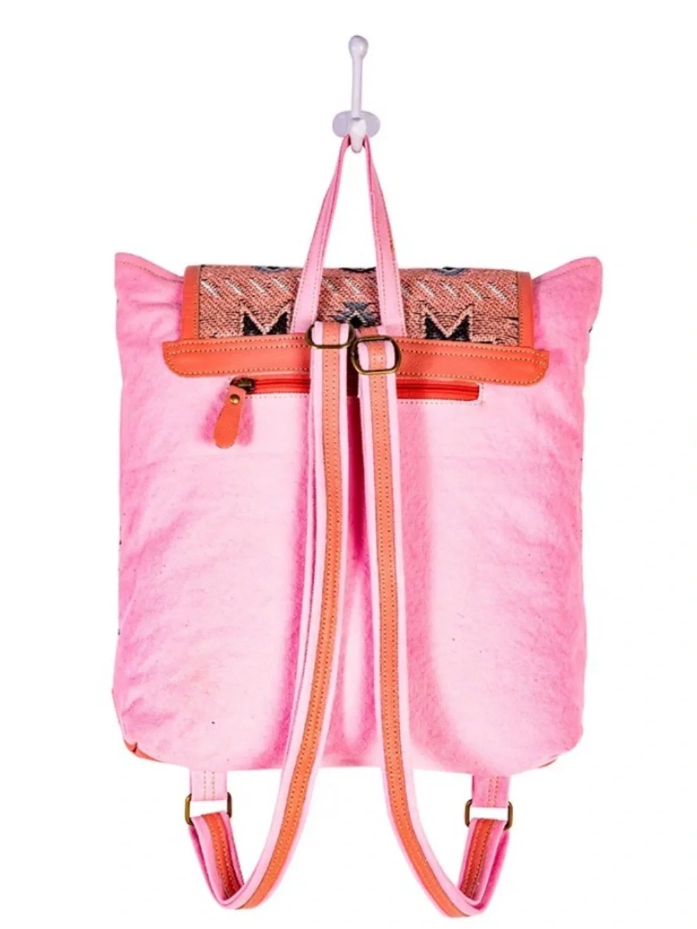 Myra Bag Suzanna Trail Geometric Woven Pink Western Patterned Women’s Backpack